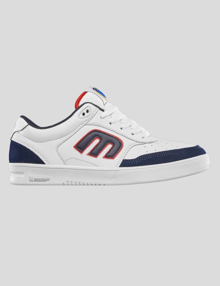 Zapatillas skate ETNIES the aurelien michelin white/navy/red